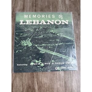Memories of Lebanon Nahem Simon Garam Chiba Vintage Vinyl Record LP